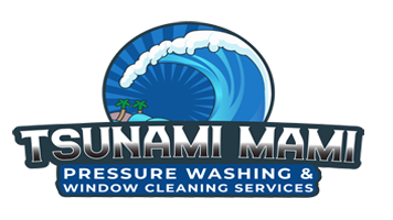 Tsunami Mami Pressure Washing & Window Cleaning Services Logo